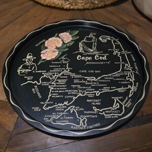 3 State Metal Decorative Souvenir Trays